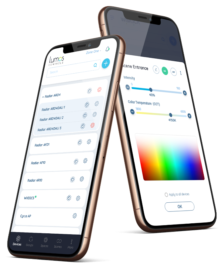 Lumos Controls App lumos controls app