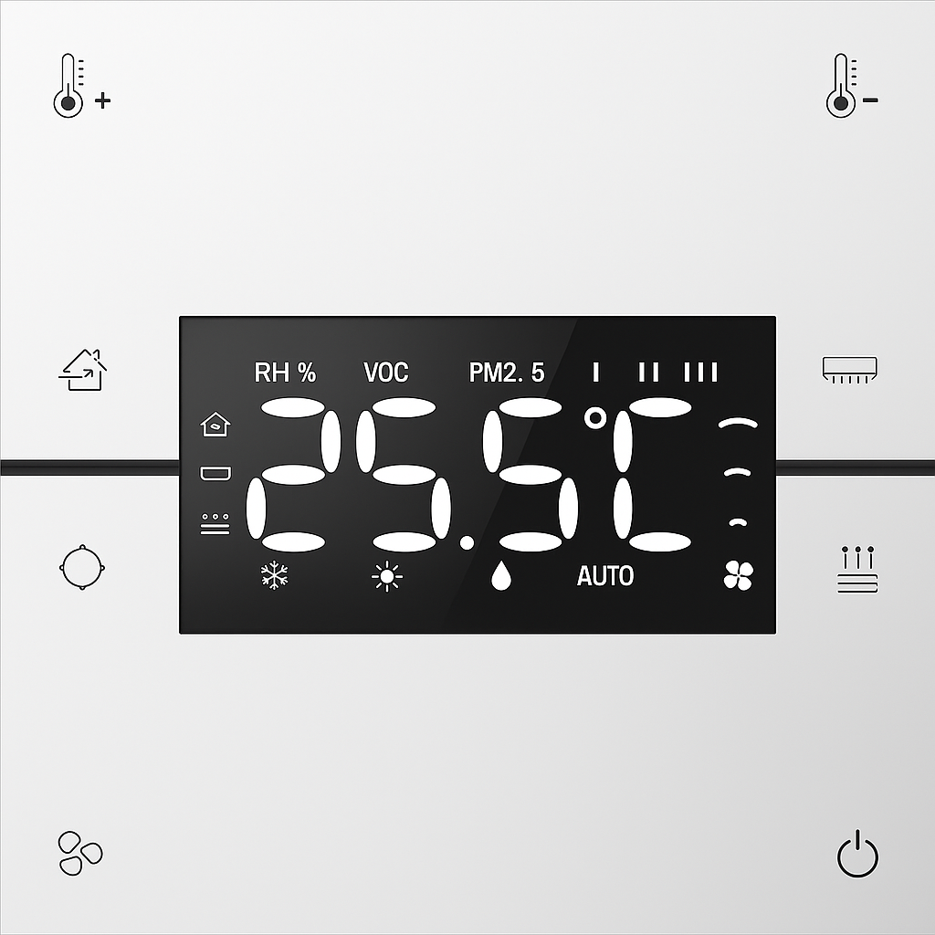 HVAC Control Panel